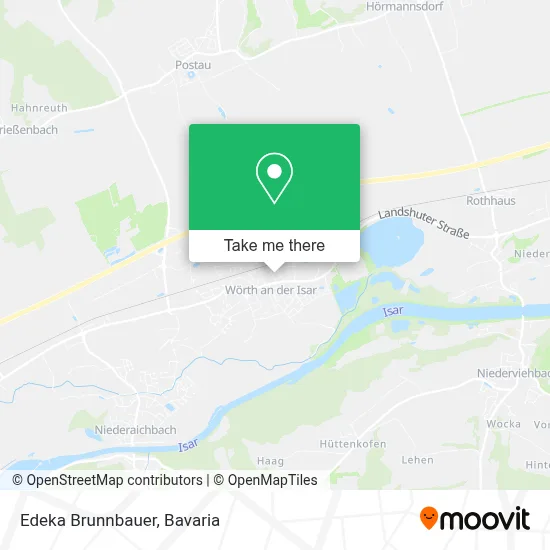 Edeka Brunnbauer map