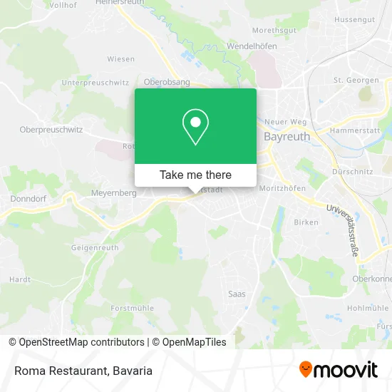 Ristorante Roma map