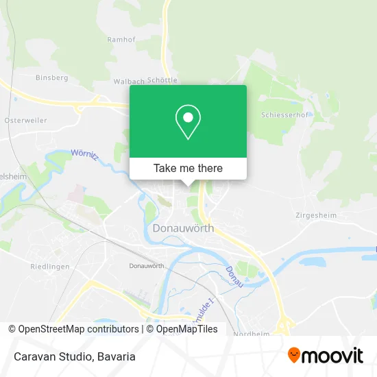 Caravan Studio map