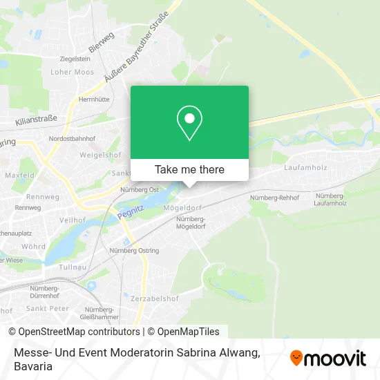Messe- Und Event Moderatorin Sabrina Alwang map