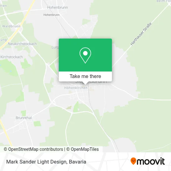 Mark Sander Light Design map