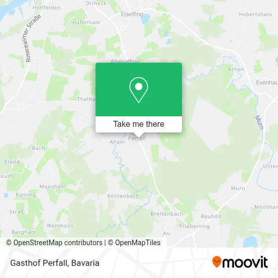 Gasthof Perfall map