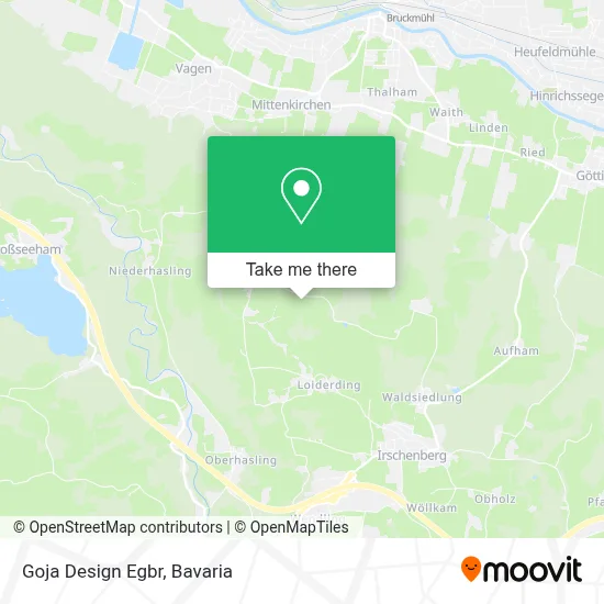 Goja Design Egbr map