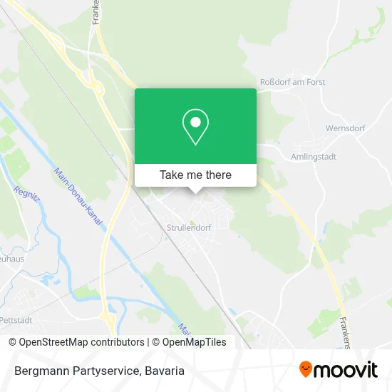 Bergmann Partyservice map