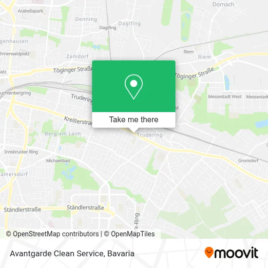 Avantgarde Clean Service map