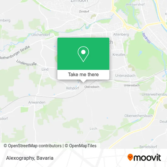 Alexography map