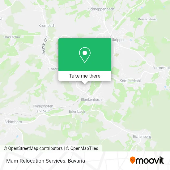 Mam Relocation Services map