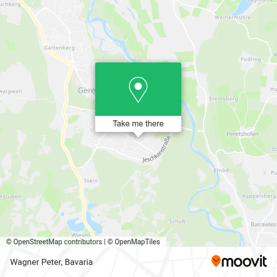 Wagner Peter map