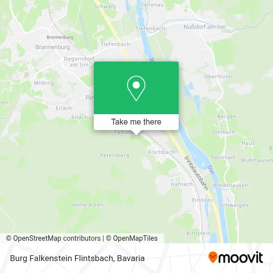 Burg Falkenstein Flintsbach map