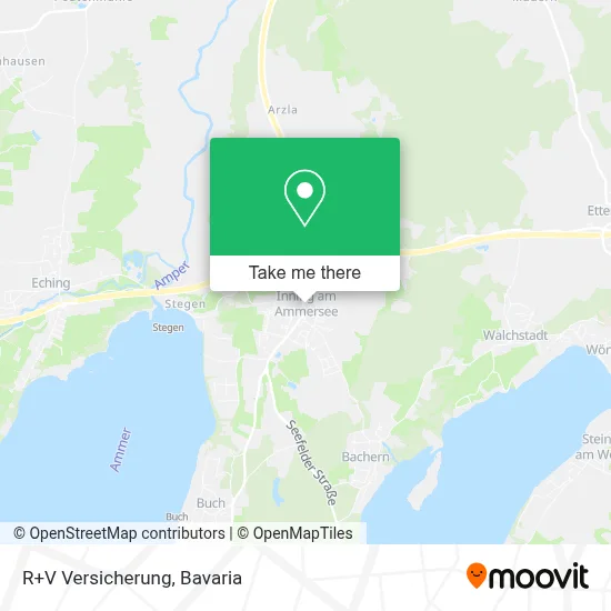 R+V Versicherung map