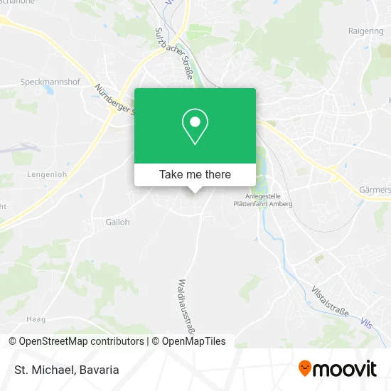 St. Michael map