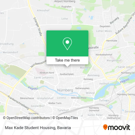 Max Kade Student Housing map