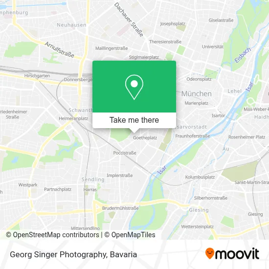 Georg Singer Photography map