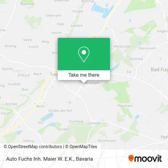 Auto Fuchs Inh. Maier W. E.K. map