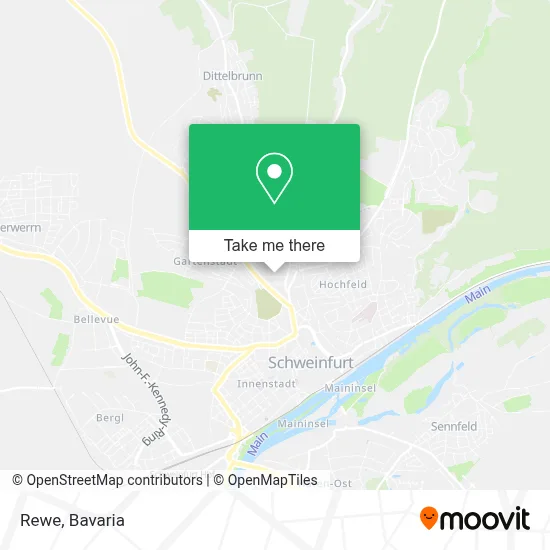 Rewe map
