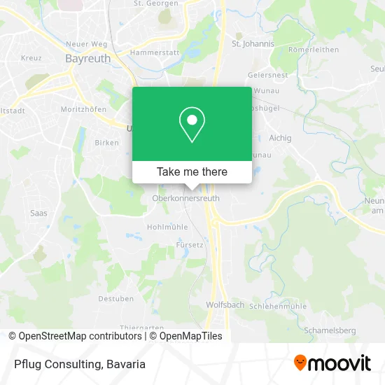 Pflug Consulting map