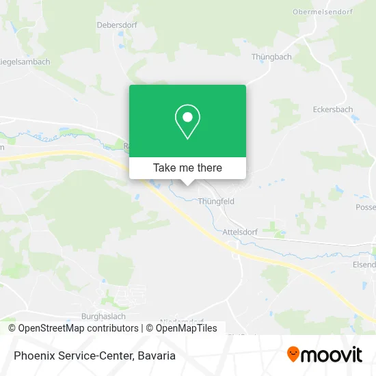 Phoenix Service-Center map