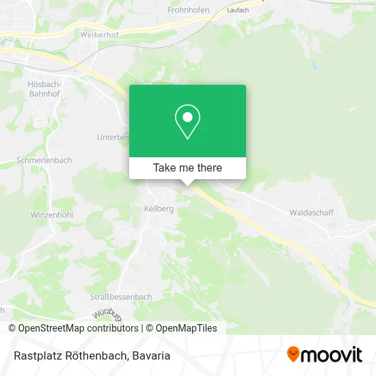 Rastplatz Röthenbach map