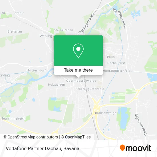 Vodafone Partner Dachau map