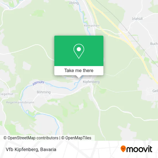 Vfb Kipfenberg map