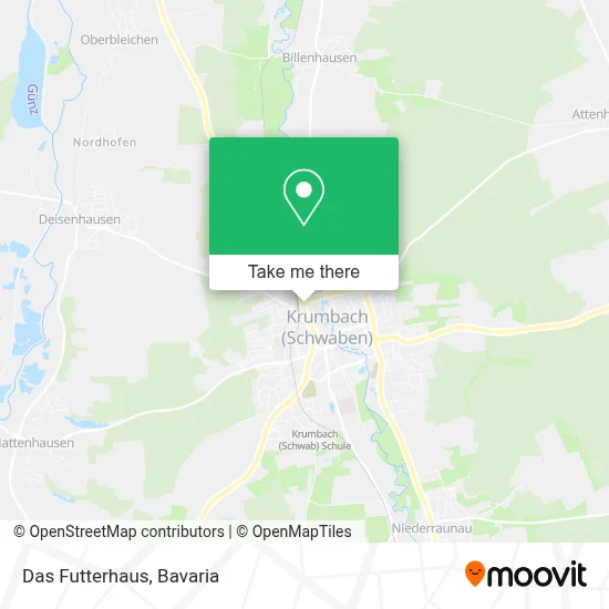 Das Futterhaus map