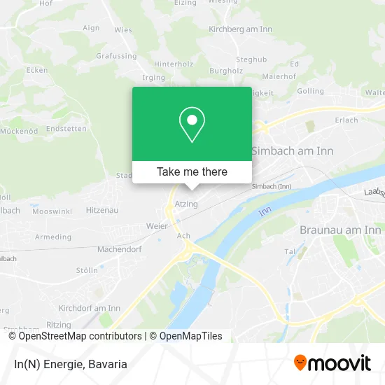 In(N) Energie map