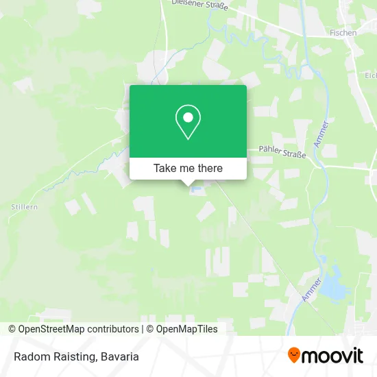 Radom Raisting map