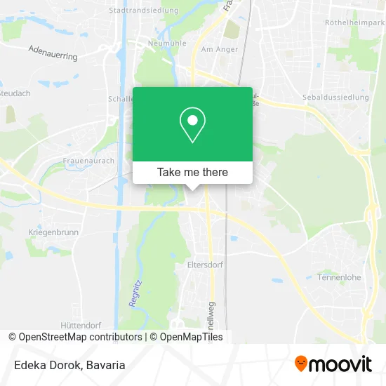 Edeka Dorok map