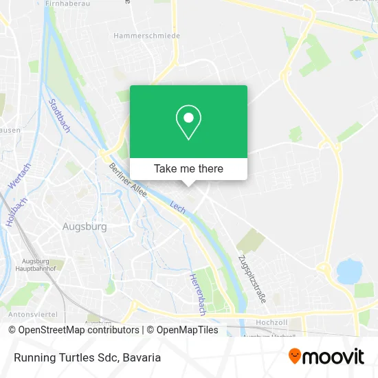 Running Turtles Sdc map