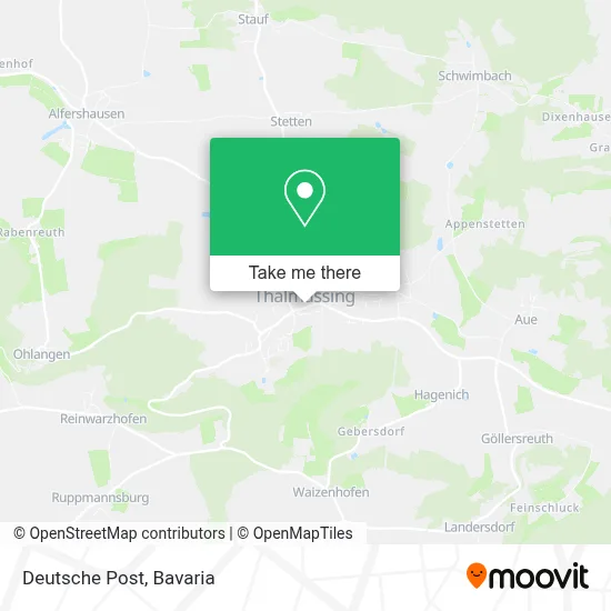 Deutsche Post map