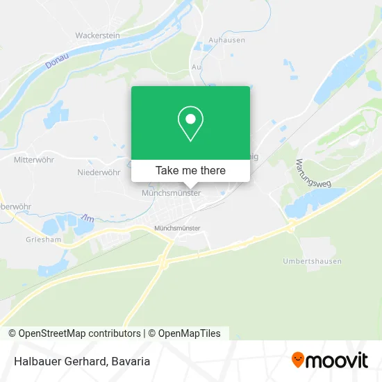 Halbauer Gerhard map