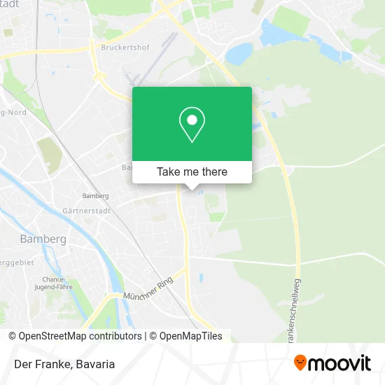 Der Franke map