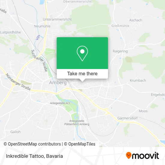 Inkredible Tattoo map