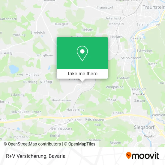 R+V Versicherung map