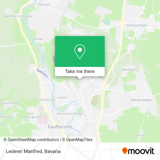 Lederer Manfred map