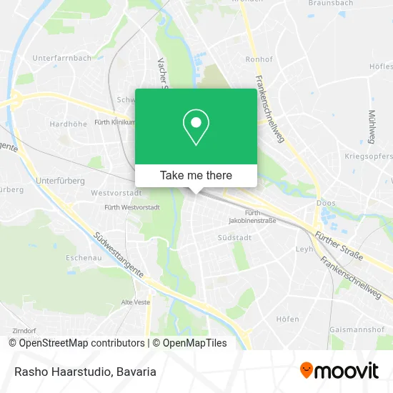 Rasho Haarstudio map