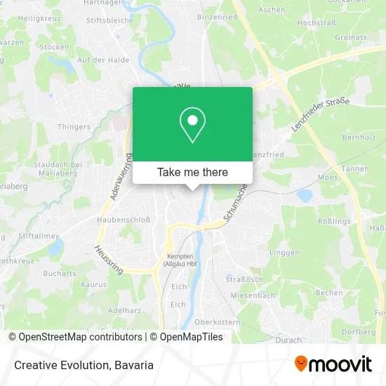 Creative Evolution map