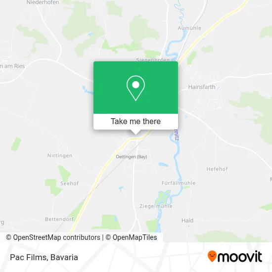 Pac Films map
