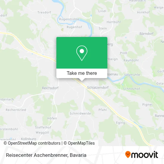Reisecenter Aschenbrenner map