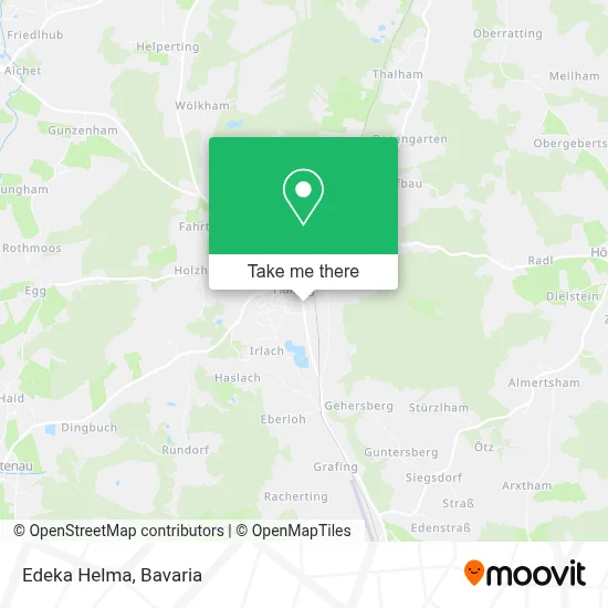 Edeka Helma map