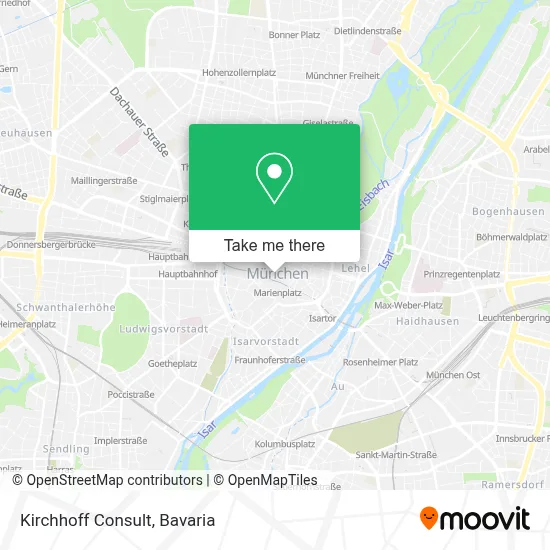 Kirchhoff Consult map
