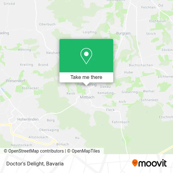 Doctor's Delight map