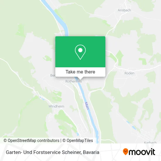 Garten- Und Forstservice Scheiner map