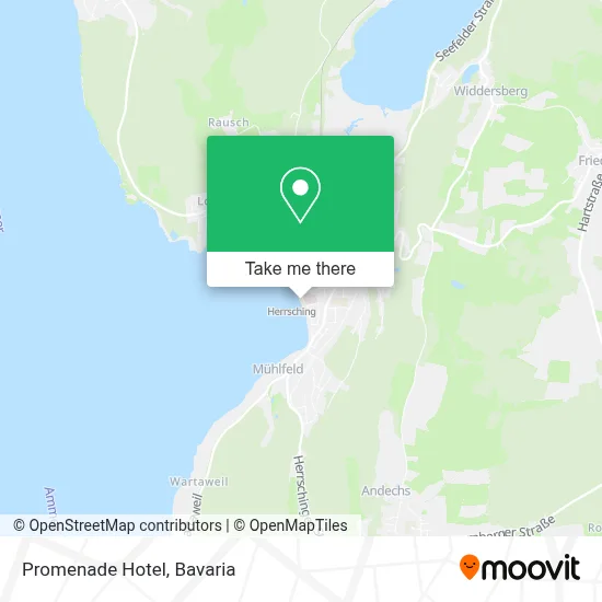 Promenade Hotel map