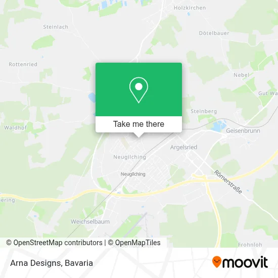 Arna Designs map