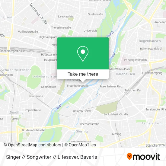 Singer // Songwriter // Lifesaver map