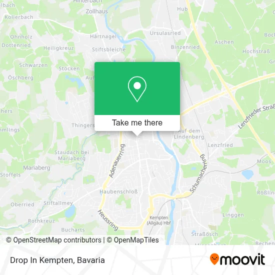 Drop In Kempten map