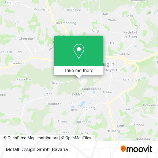 Metall Design Gmbh map