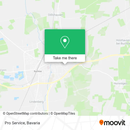 Pro Service map