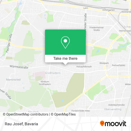Rau Josef map